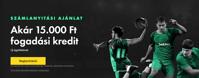 Akár 15.000 Forint fogadási kredit bet365-nél