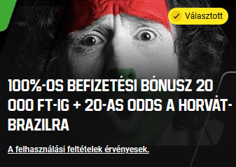 20as odds promóció az Unibet-nél