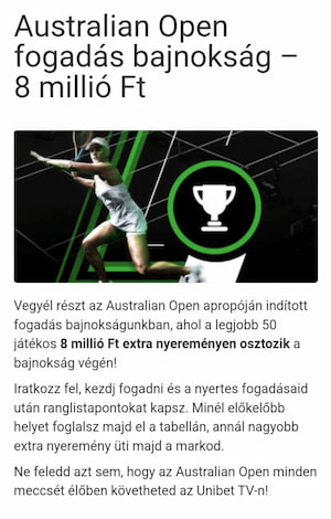 Tippjáték a 2023-as Australian Openre.