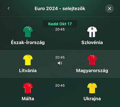 Litvánia - Magyarország bet365 