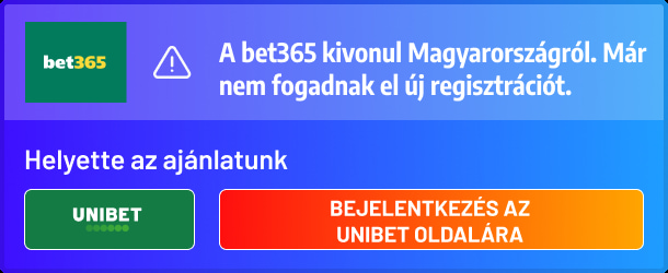 Ajánlatunk bet365 helyett: Unibet