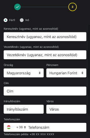 1bet regisztráció