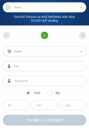 20bet regisztráció
